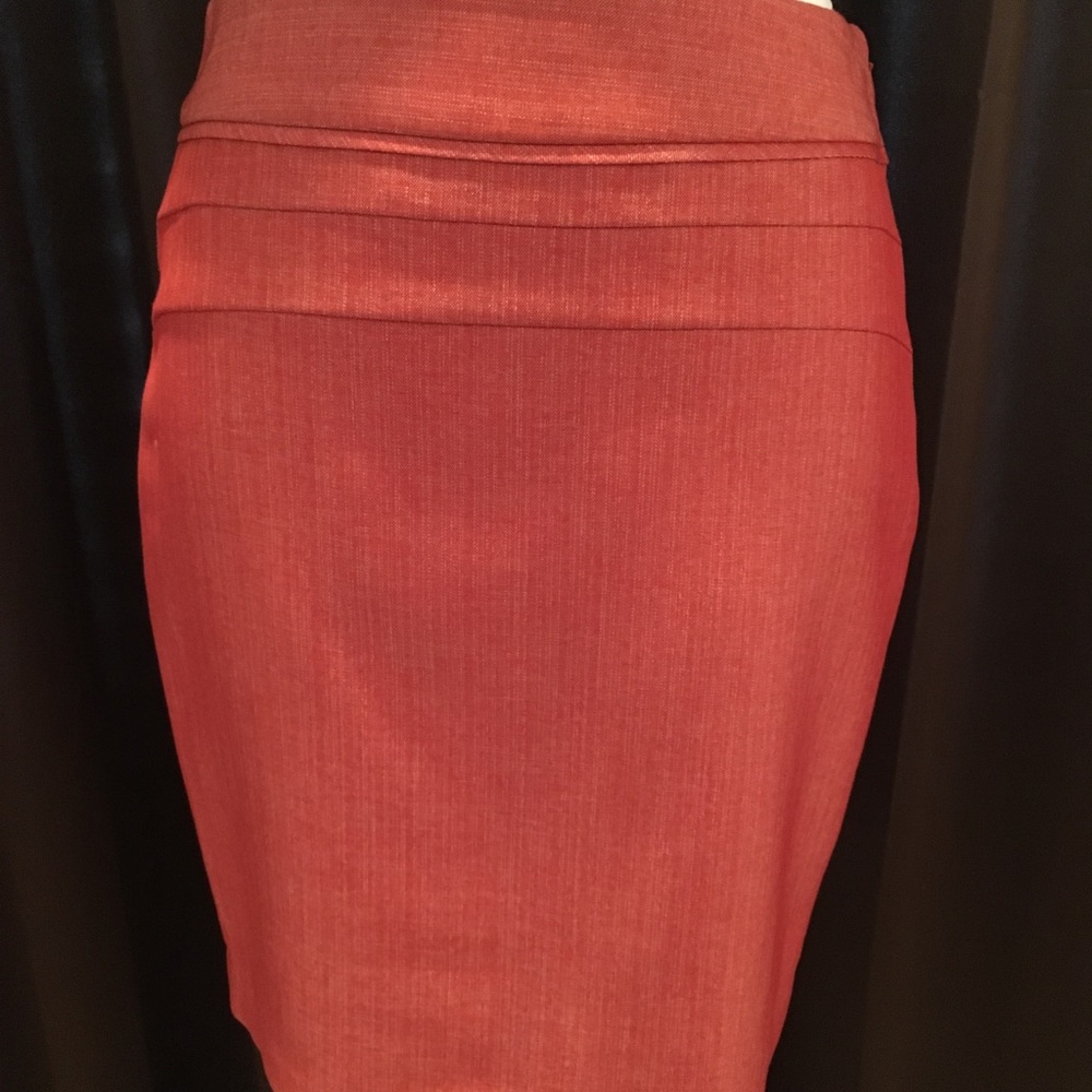 Orange skirt